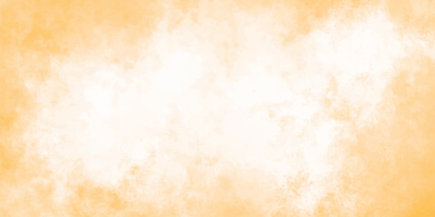 A vintage, stained parchment surface with an abstract yellow grunge paint design, perfect as an aged, dirty paper texture backdrop. concrete wall for interiors or outdoor exposed surface. pattern, art