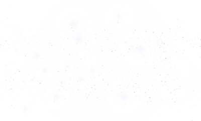 Naklejka premium PNG Abstract Bokeh with Sparkle Stars Transparent Background