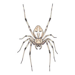 Pale Spider Watercolor Sublimation
