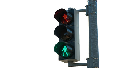 Isolated Photo Traffic Light Green Signal