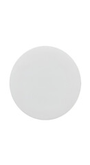 Isolated White Circle On Black Background Abstract Illustration