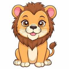 Pastel lion 37.eps Art for Printing