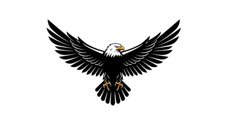 Fototapeta premium minimalist garuda bird mascot