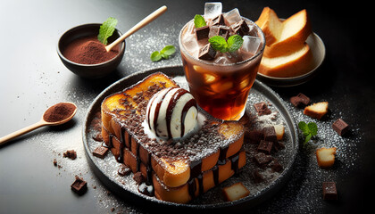 The comforting warmth of freshly toasted bread. Capture the essence of a cozy morning or a delightful snack with this timeless classic.