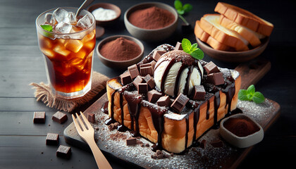 The comforting warmth of freshly toasted bread. Capture the essence of a cozy morning or a delightful snack with this timeless classic.