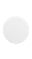 Isolated White Circle On Black Background Abstract Digital Illustration