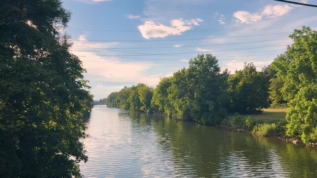 Scenes Along the Erie Canal: Historic Landscapes and Waterway Towns