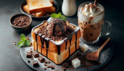 The comforting warmth of freshly toasted bread. Capture the essence of a cozy morning or a delightful snack with this timeless classic.