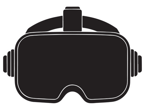 recommend clip art: VR HEADSET ICON SILHOUETTE