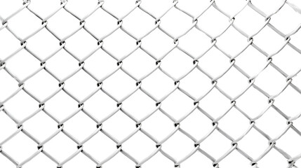 Fototapeta premium Chain link fence texture background metal grid pattern
