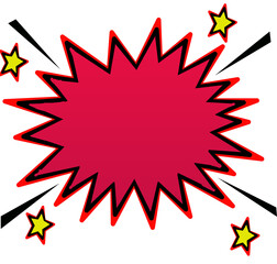 gradient starbrust discount label on white background