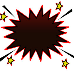 gradient starbrust discount label on white background