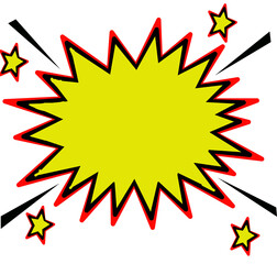 discount starbrust label on white background