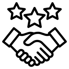 Partnership icon vector illustration	