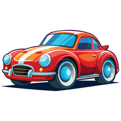 Fototapeta premium Vintage Car and Retro Vehicle Vector Design