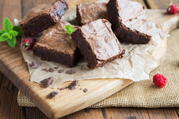 Brownies - schokoladig, saftig und lecker