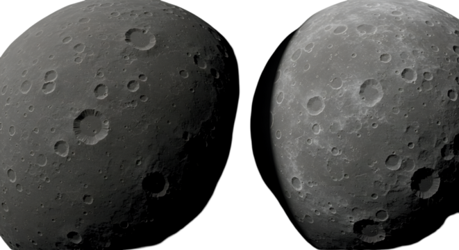 Realistic Illustration Of The Moon With Detailed Craters And Dark Background - Powered by Adobe