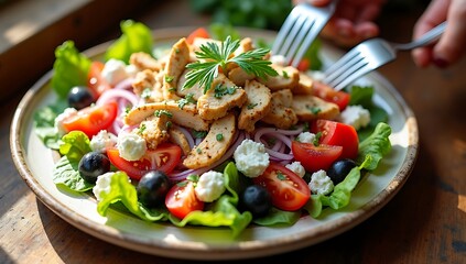 Delicious Grilled Chicken Salad Recipe for a Healthy Meal