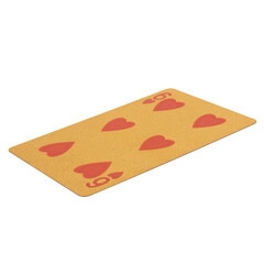 card gambling six hearts gold