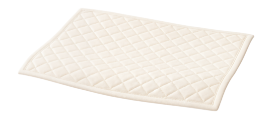 Ultra-thin absorbent sheet for use on a guest bedroom bed to ensure extra protection during overnight stays.