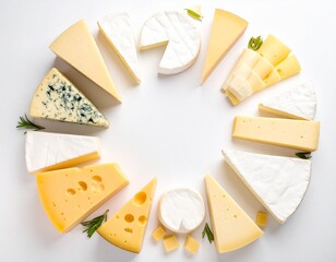 various types of cheese