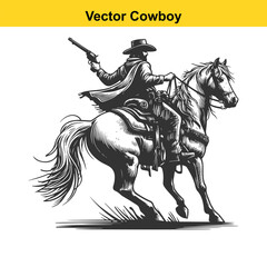 Western Cowboy Command: Reining Horse with Fierce Focus