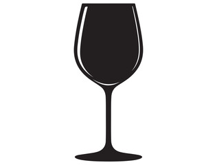 WINE GLASS SILHOUETTE
