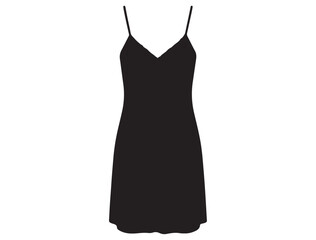 WOMAN SLIP SILHOUETTE