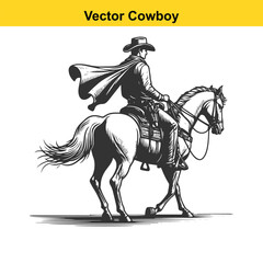 Western Cowboy Command: Reining Horse with Fierce Focus