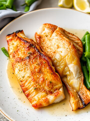 Pan Fried  Pickerel Fish Fillets