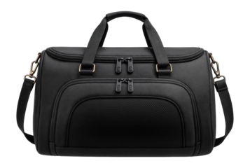 Mesh sports bag with a spacious main compartment and ventilated shoe pocket