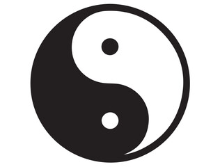  YIN AND YANG SILHOUETTE