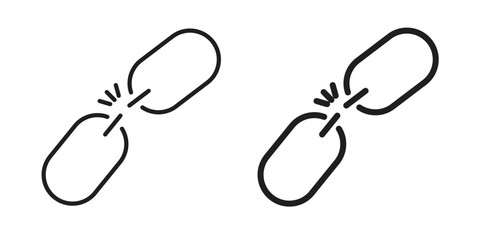 Weakness icon graphic doodle, sketch, outline drawing Vector illustration