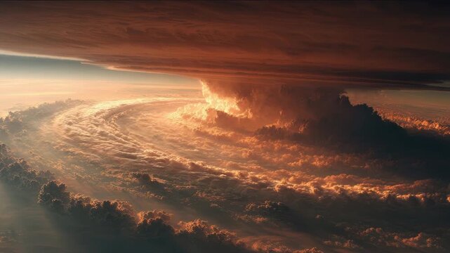 heat dome is a weather phenomenon where hot air is trapped over a certain area, strom