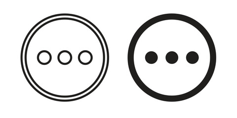 More icon graphic doodle, sketch, outline drawing Vector illustration