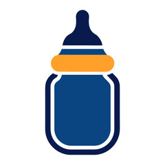 Baby Bottle Icon Vector Sign Symbol Trendy Design for Creative Projects