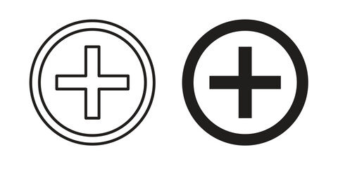 Hospital sign icon graphic doodle, sketch, outline drawing Vector illustration