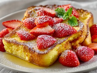 Autumn Floral Bouquet with Fresh Fruits on Lace-Covered Table Still Life
