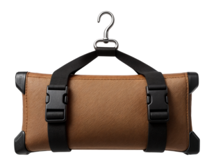 Sandbag-style counterweight for tripods made of durable canvas, ideal for a windy outdoor event.