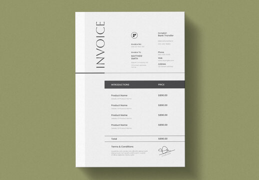 Invoice Template