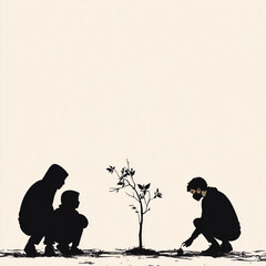 Planting Hope: A Family's Quiet Act of Environmental Care