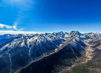 The landscape of Baima Snow Mountain in Yunnan