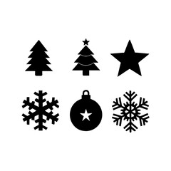 Vector Set of Christmas and Winter Icons