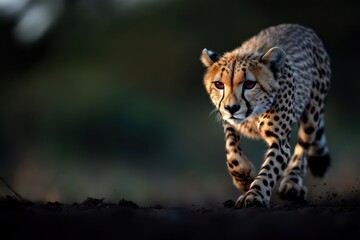 portrait of a leopard
