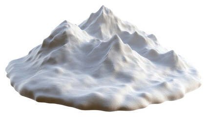 Fototapeta premium PNG Illustration mountain white snowy.