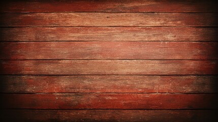 Aged red wood planks texture