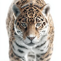Obraz premium Majestic Portrait on White Background