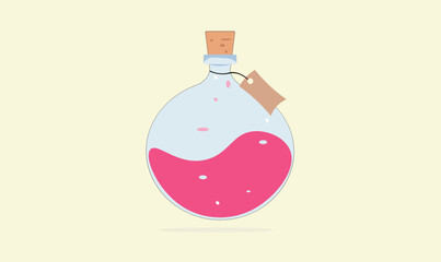 Potion bottle vector