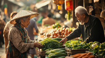 fruit market in thailand