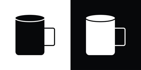 Mug icon. Vector Template. Concept Icon flat design.